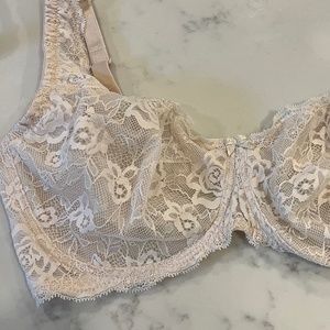 Intimissimi Sofia Unpadded Balcony Bra 38D Cream NWOT